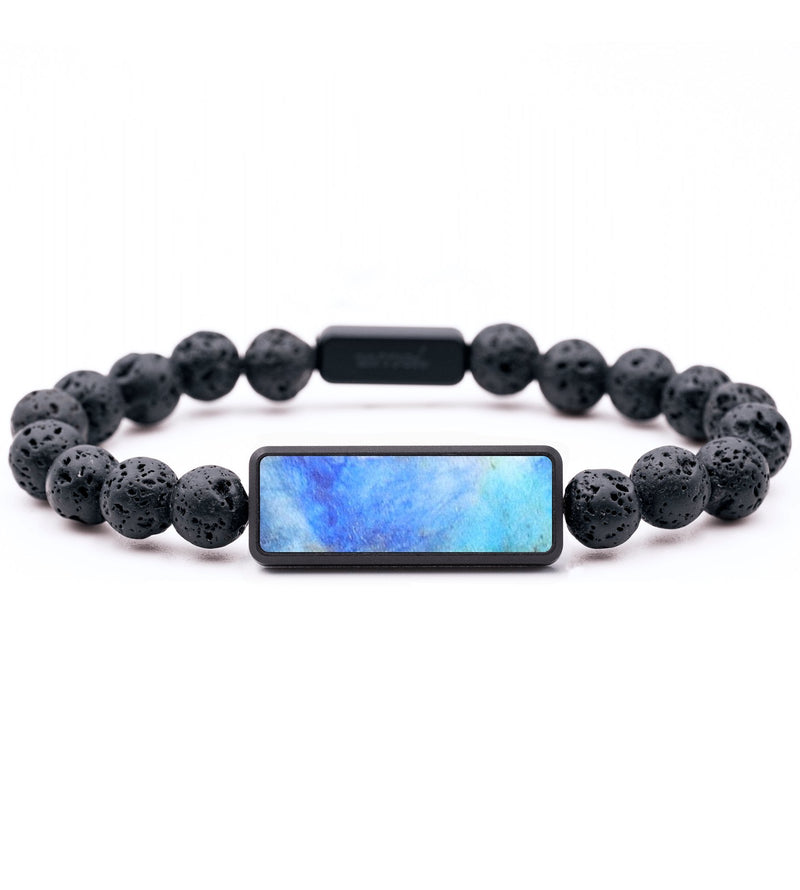 Lava Bead ResinArt Bracelet - Hilary (Watercolor, 694484)