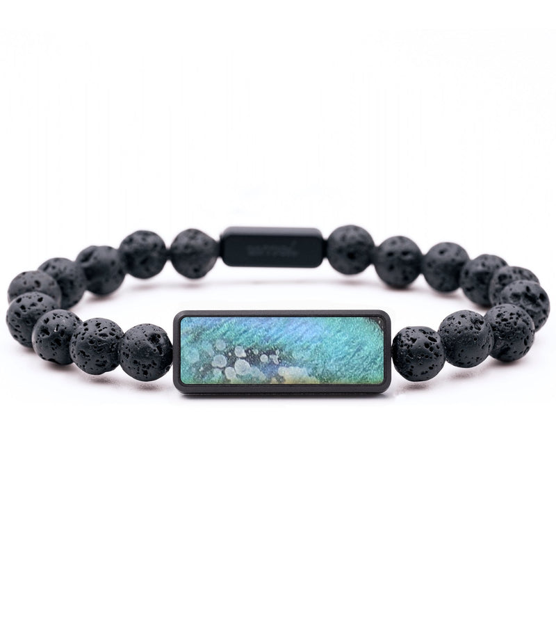 Lava Bead ResinArt Bracelet - Karen (Cosmos, 694486)