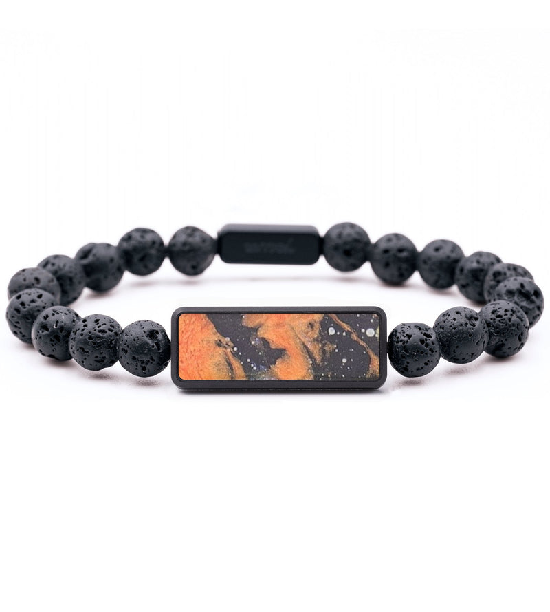 Lava Bead ResinArt Bracelet - Rebekah (Cosmos, 694491)