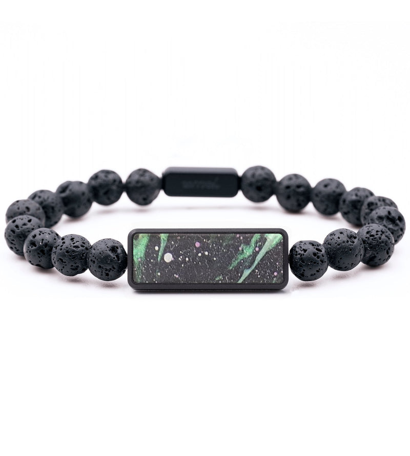 Lava Bead ResinArt Bracelet - Albert (Cosmos, 694496)