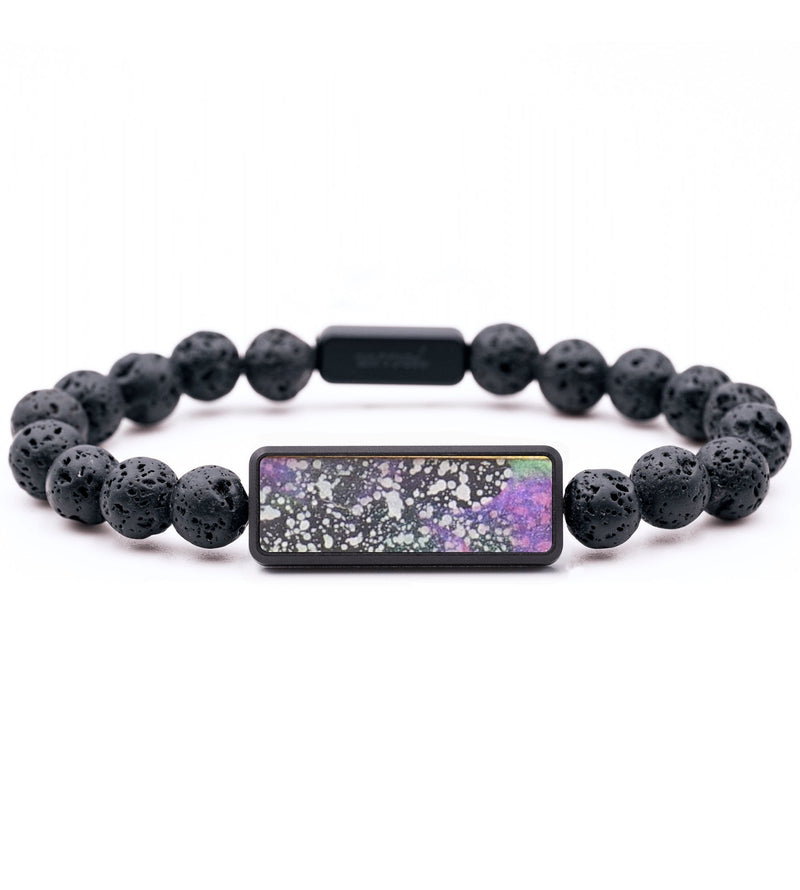 Lava Bead ResinArt Bracelet - Aliyah (Cosmos, 694503)