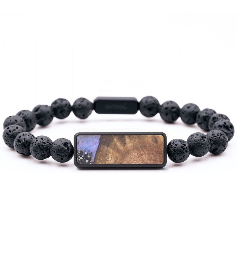 Lava Bead Wood+Resin Bracelet - Karl (Cosmos, 694510)
