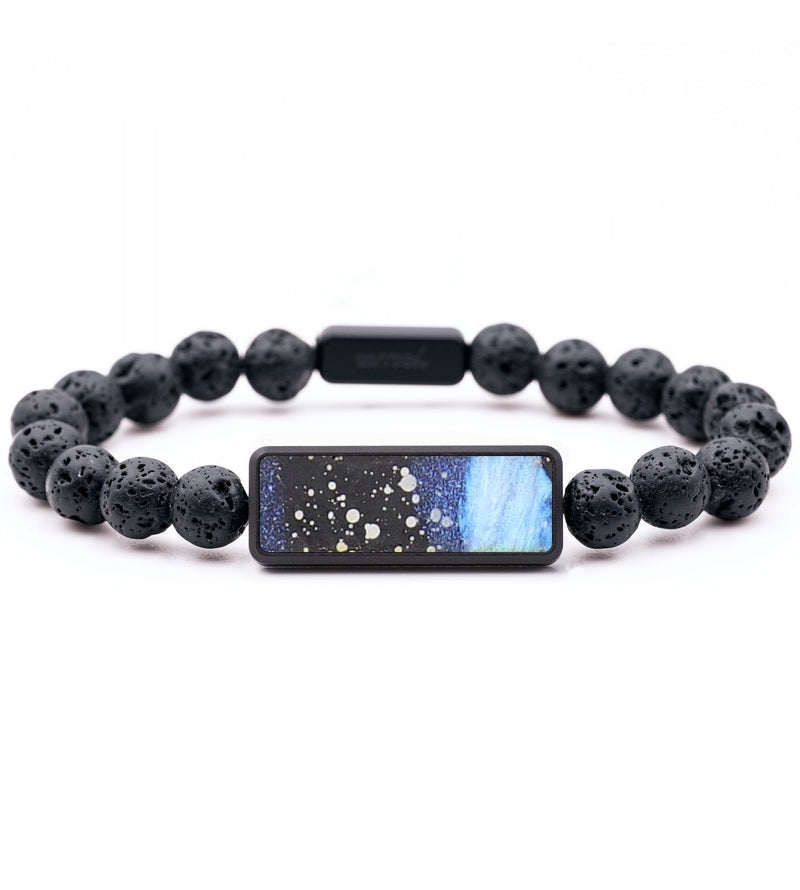 Lava Bead ResinArt Bracelet - Crystal (Cosmos, 694516)