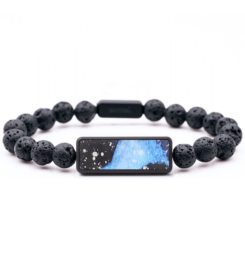 Lava Bead ResinArt Bracelet - Emilia (Cosmos, 694517)