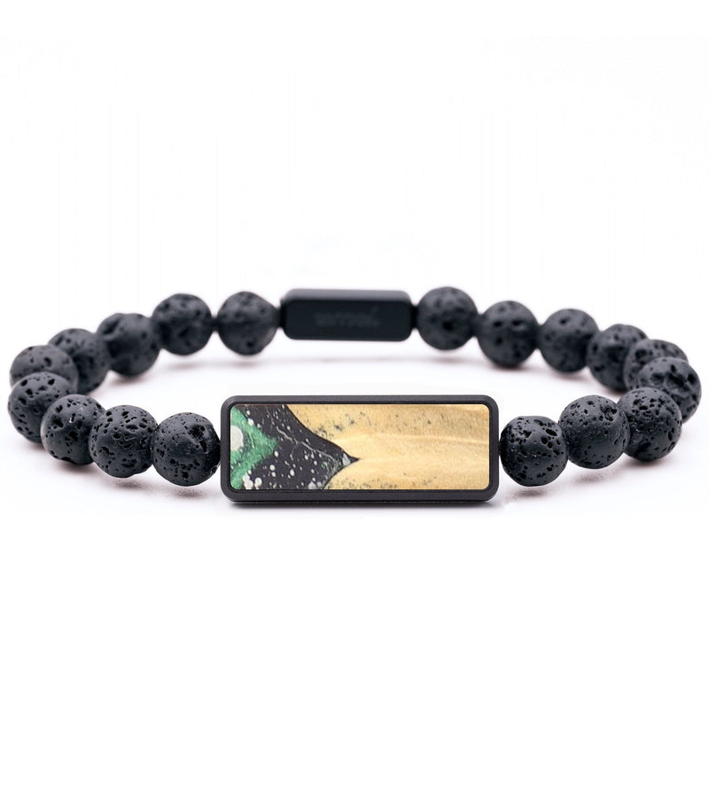 Lava Bead Wood+Resin Bracelet - Marcus (Cosmos, 694518)