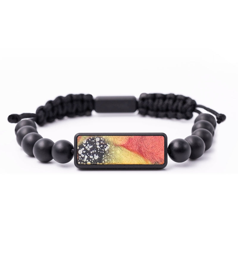 Onyx Bead ResinArt Bracelet - Fernanda (Cosmos, 694542)
