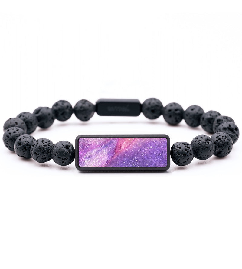 Lava Bead ResinArt Bracelet - Colin (Watercolor, 694648)