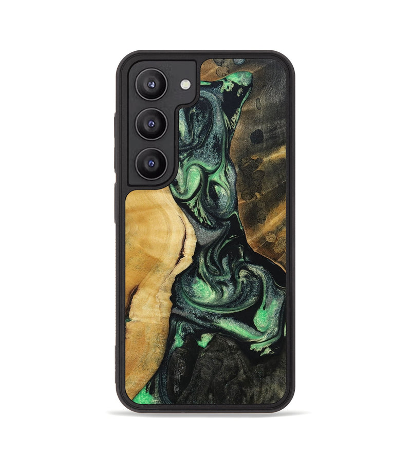 Galaxy S23 Wood+Resin Phone Case - Krista (Mosaic, 694786)