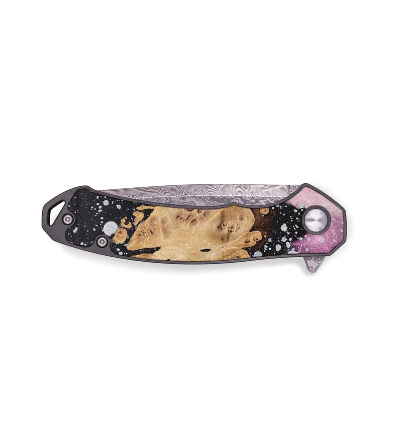 EDC Wood+Resin Pocket Knife - Lara (Cosmos, 695009)