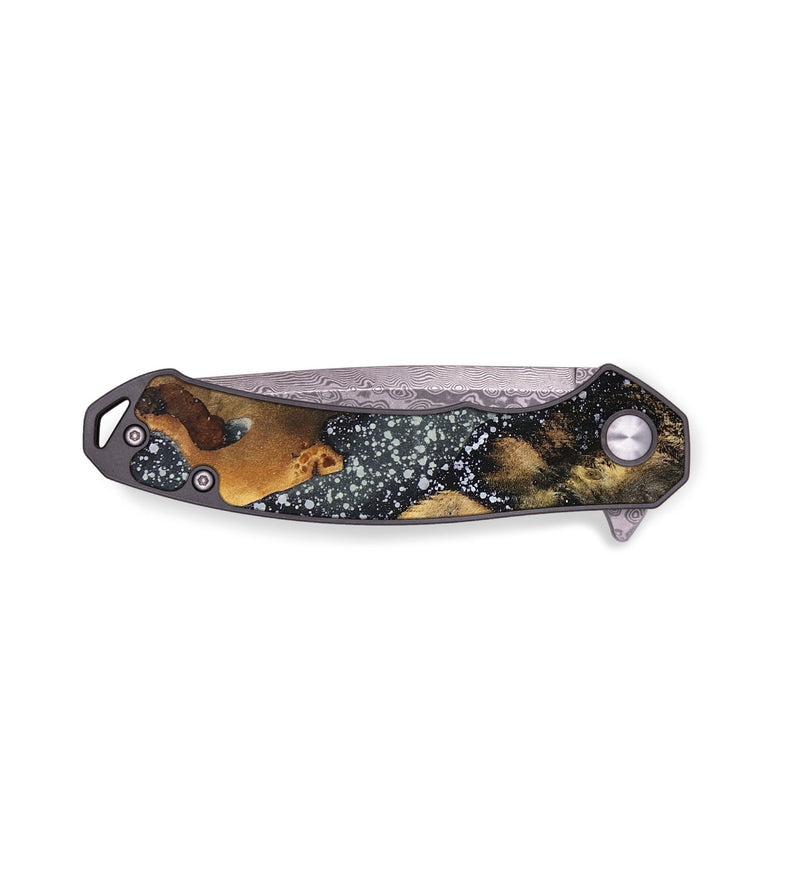 EDC Wood+Resin Pocket Knife - Bradley (Cosmos, 695011)