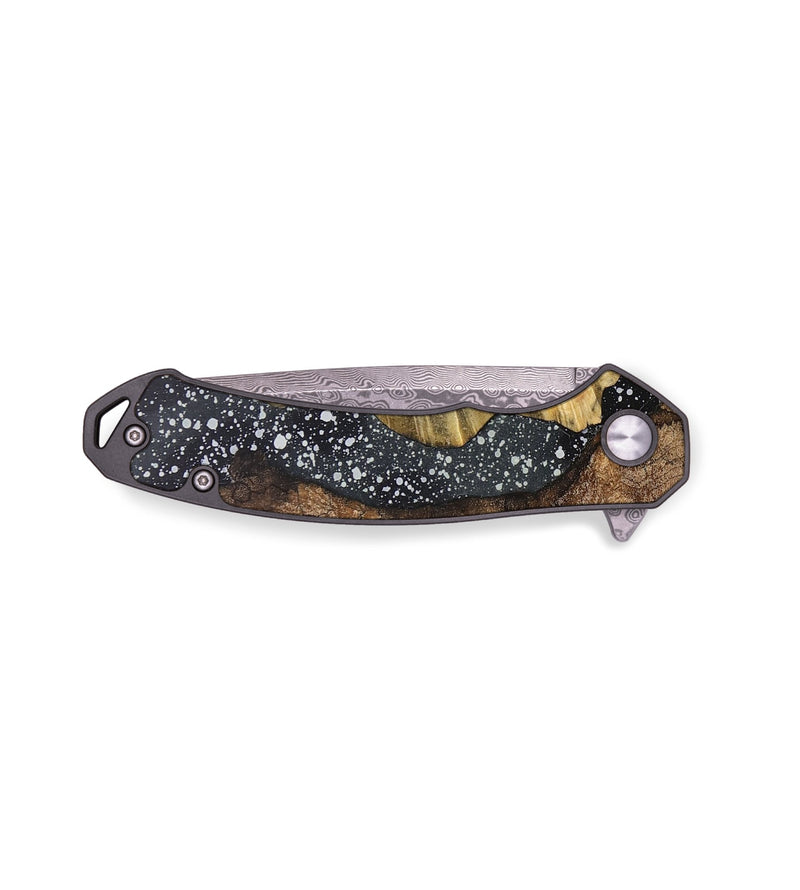 EDC Wood+Resin Pocket Knife - Lesly (Cosmos, 695013)
