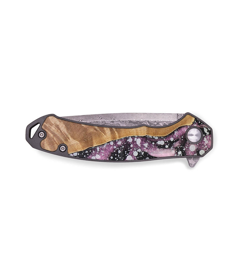 EDC Wood+Resin Pocket Knife - Vernon (Cosmos, 695017)
