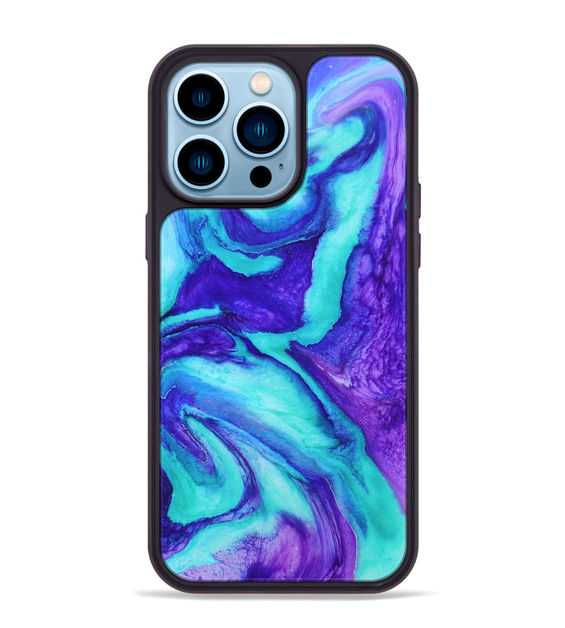 iPhone 14 Pro Max ResinArt Phone Case - Curtis (Watercolor, 695122)