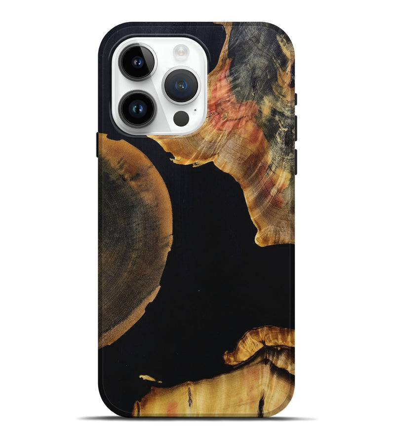 iPhone 15 Pro Max  Live Edge Phone Case - Christy (Pure Black, 695275)