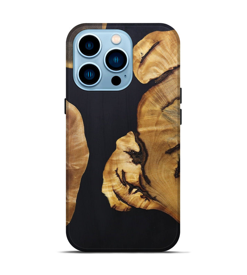 iPhone 14 Pro  Live Edge Phone Case - Marc (Pure Black, 695276)