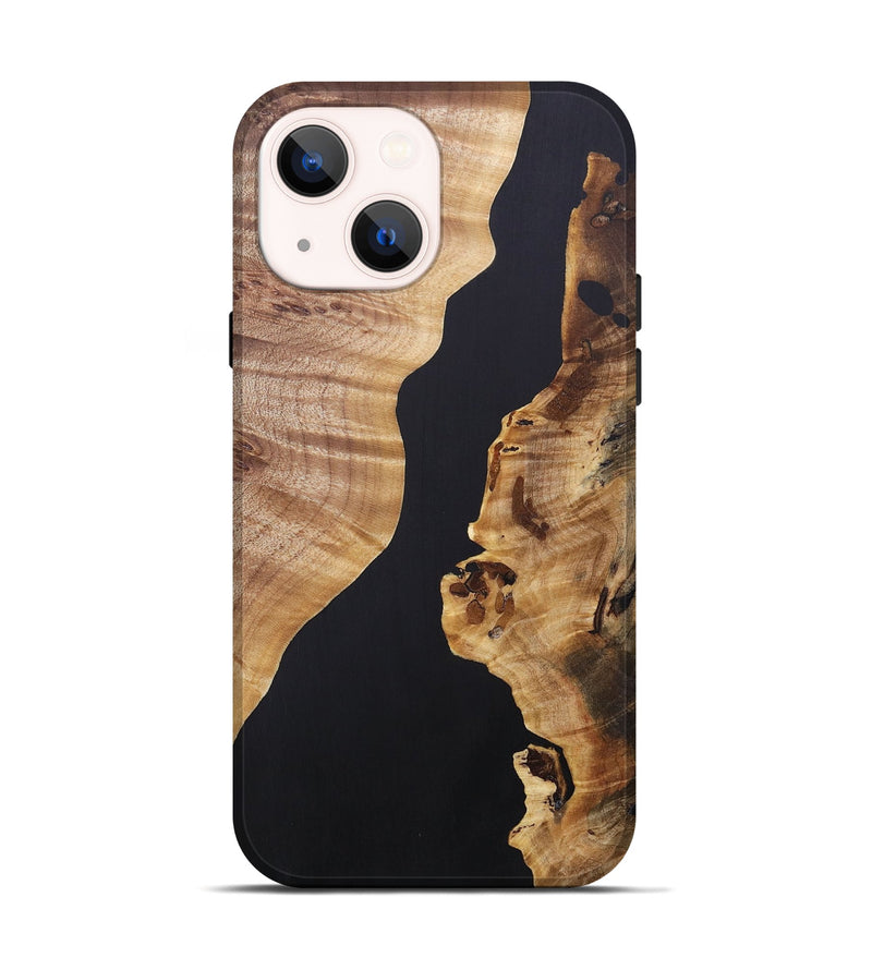iPhone 14  Live Edge Phone Case - Darren (Pure Black, 695279)