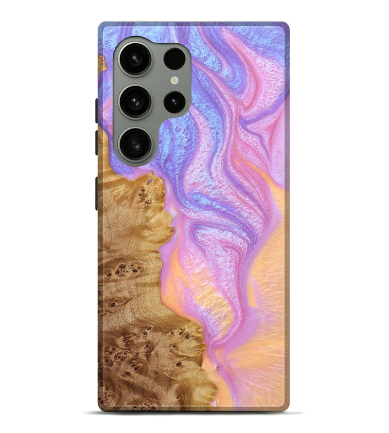 Galaxy S24 Ultra Wood+Resin Live Edge Phone Case - Makenzie (The Lab, 695394)