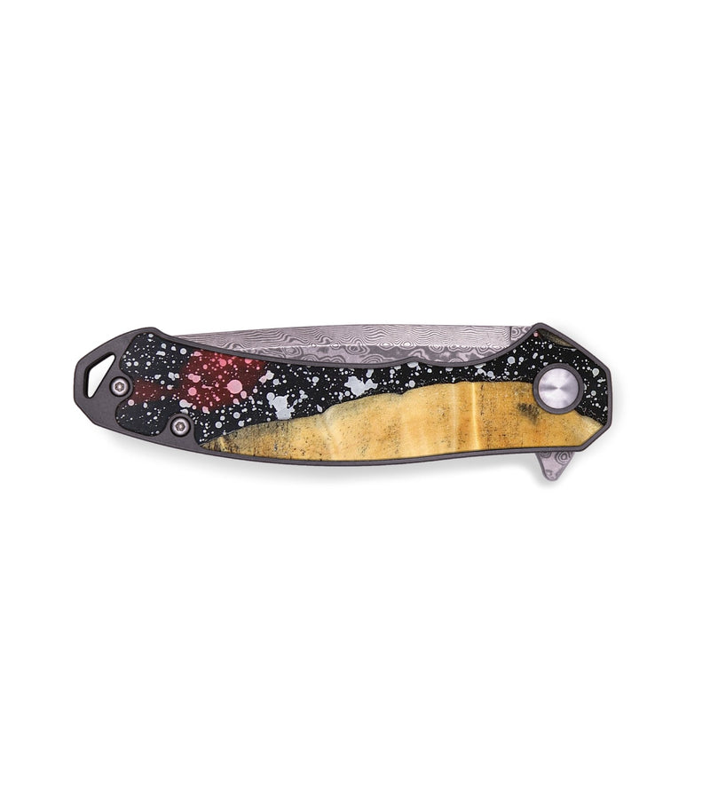 EDC Wood+Resin Pocket Knife - Mia (Cosmos, 695402)