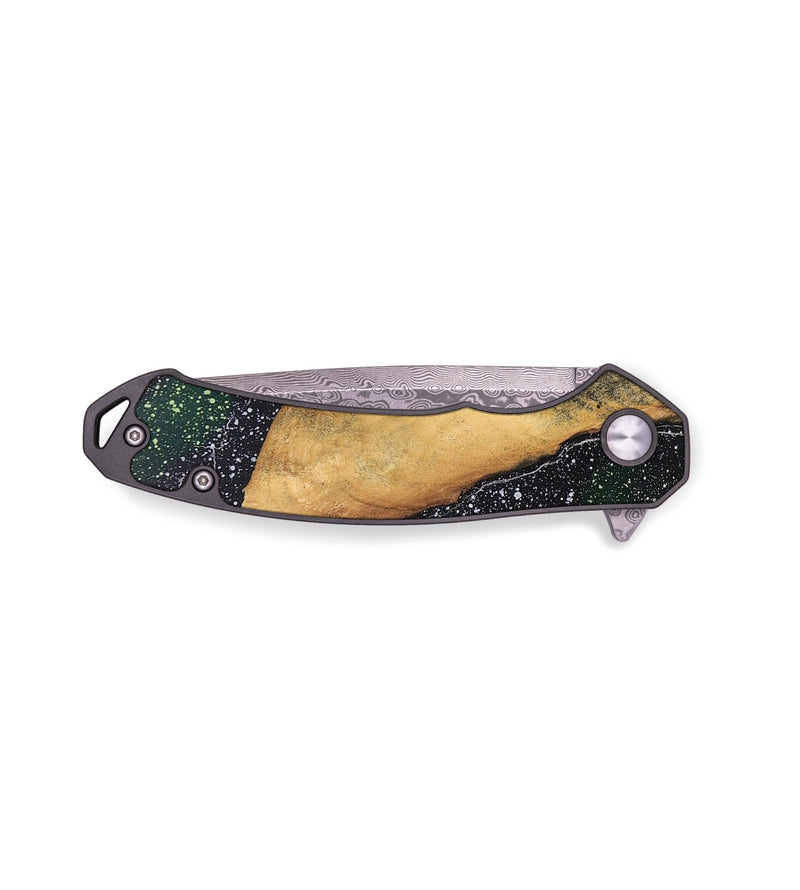 EDC Wood+Resin Pocket Knife - Dillon (Cosmos, 695408)