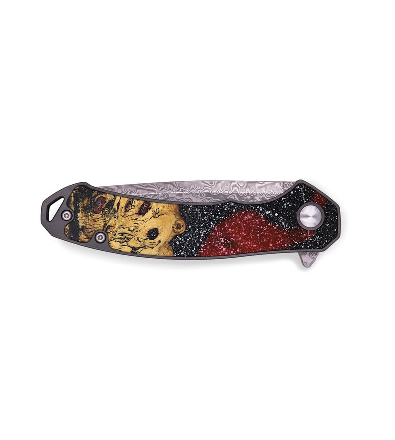 EDC Wood+Resin Pocket Knife - Ariel (Cosmos, 695411)