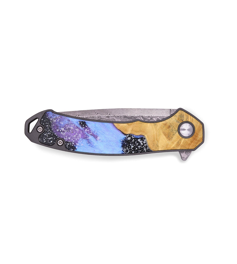 EDC Wood+Resin Pocket Knife - Liam (Cosmos, 695414)