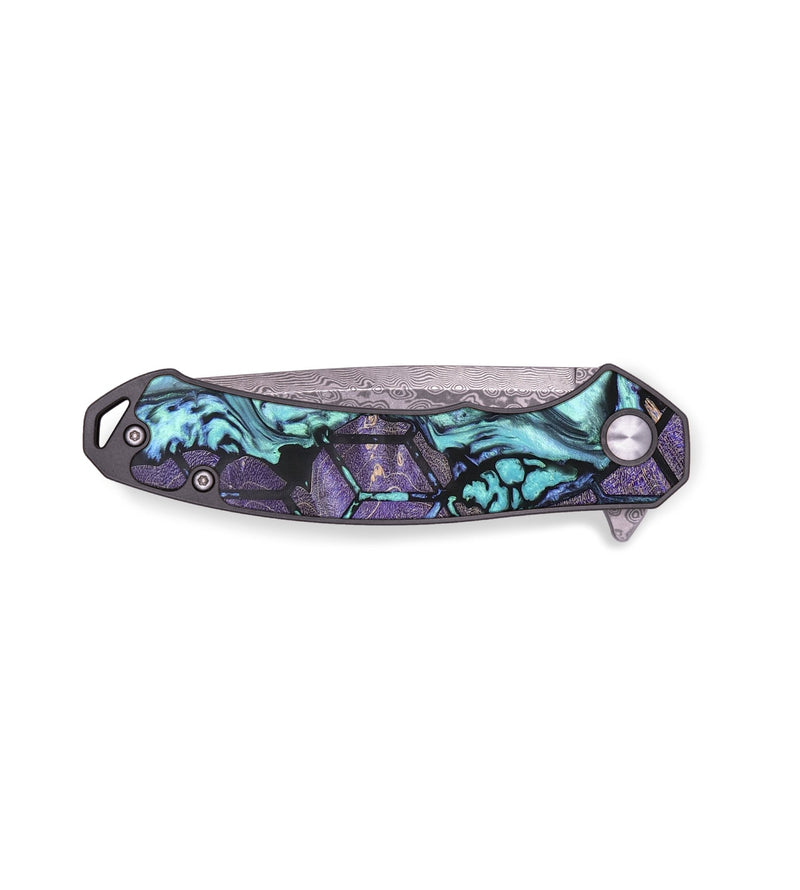 EDC Wood+Resin Pocket Knife - Ashley (Pattern, 695432)