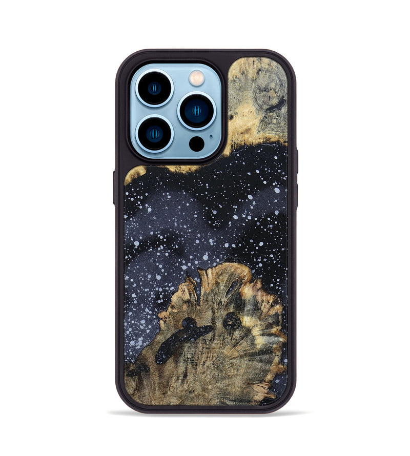 iPhone 14 Pro Wood+Resin Phone Case - Cheyanne (Cosmos, 695569)