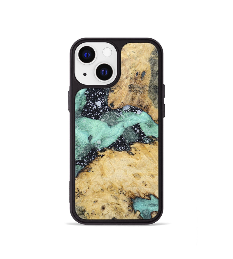 iPhone 13 mini Wood+Resin Phone Case - Peyton (Cosmos, 695585)