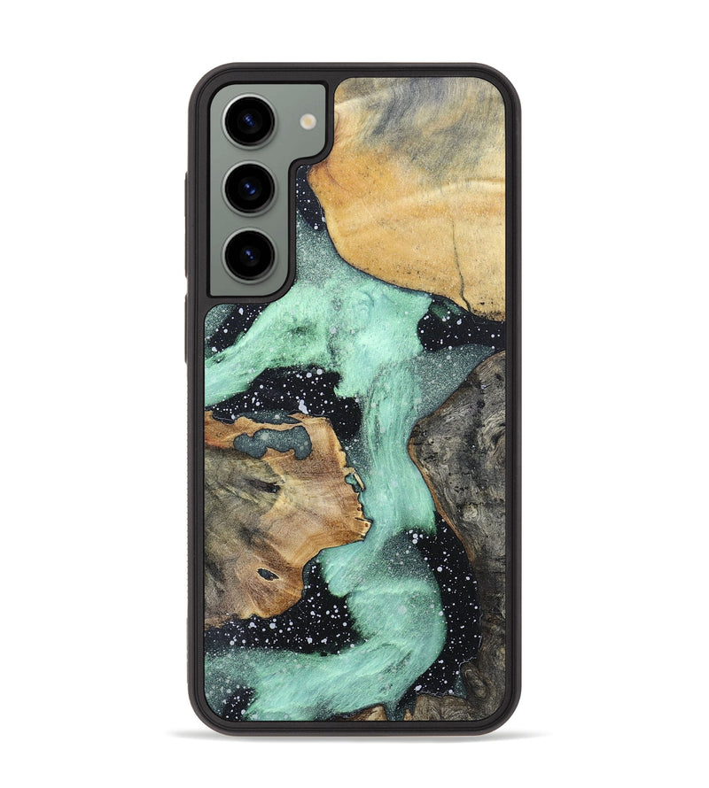Galaxy S23 Plus Wood+Resin Phone Case - Riley (Cosmos, 695596)