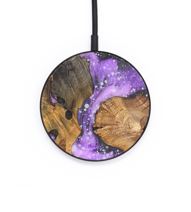 Circle Wood+Resin Wireless Charger - Reginald (Cosmos, 695715)