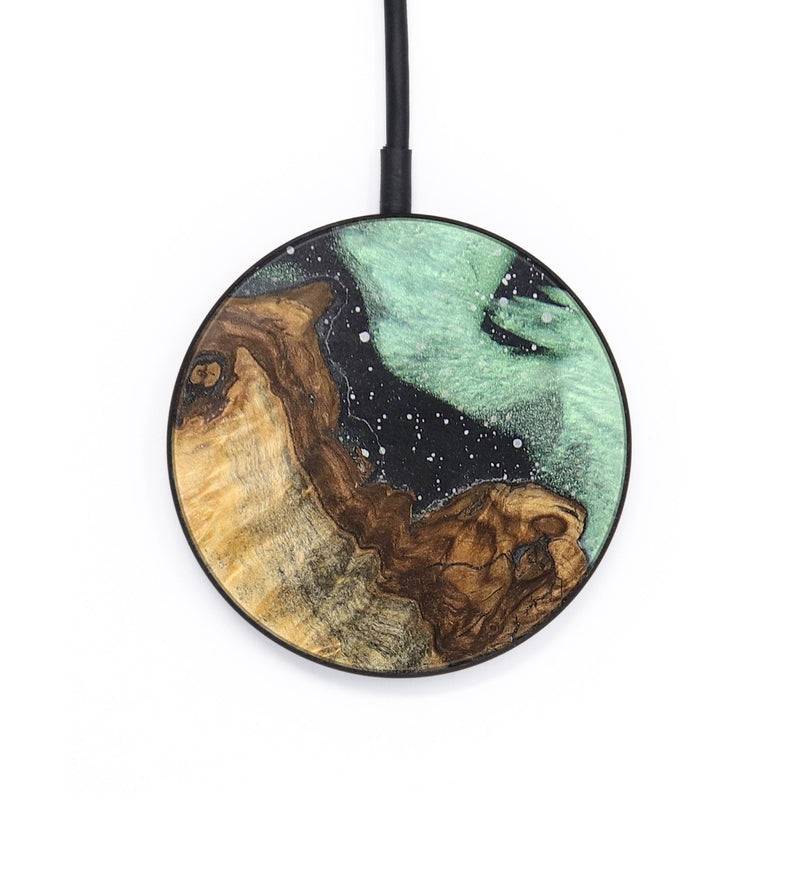 Circle Wood+Resin Wireless Charger - Tamika (Cosmos, 695717)