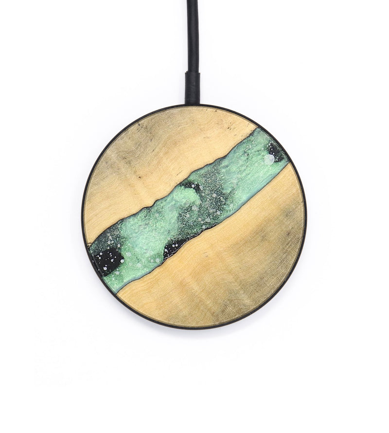 Circle Wood+Resin Wireless Charger - Edward (Cosmos, 695757)