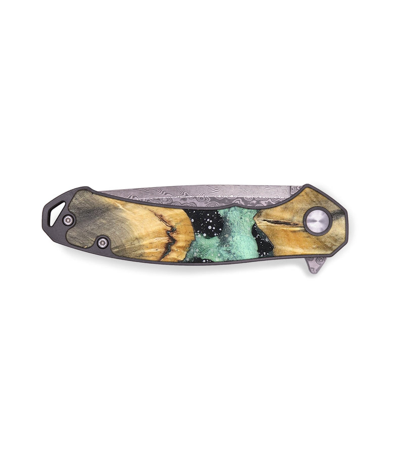 EDC Wood+Resin Pocket Knife - Kassandra (Cosmos, 695768)