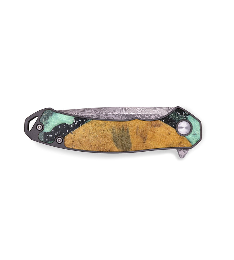 EDC Wood+Resin Pocket Knife - Kash (Cosmos, 695775)