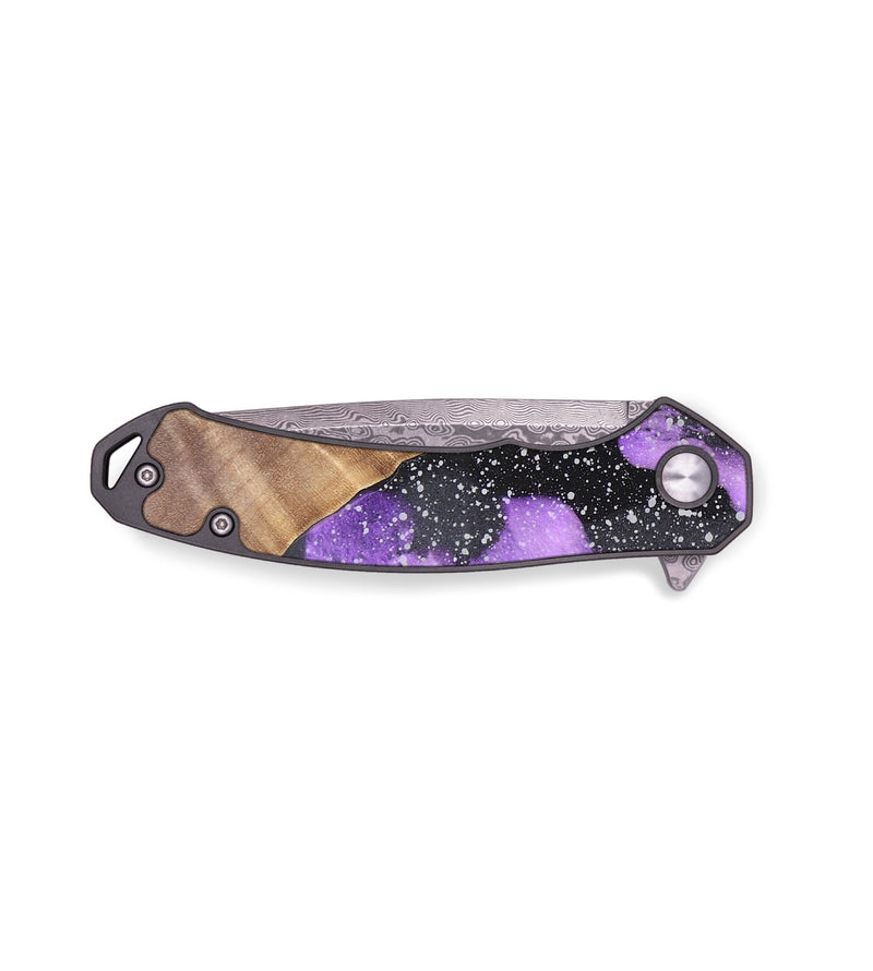 EDC Wood+Resin Pocket Knife - Arielle (Cosmos, 695776)
