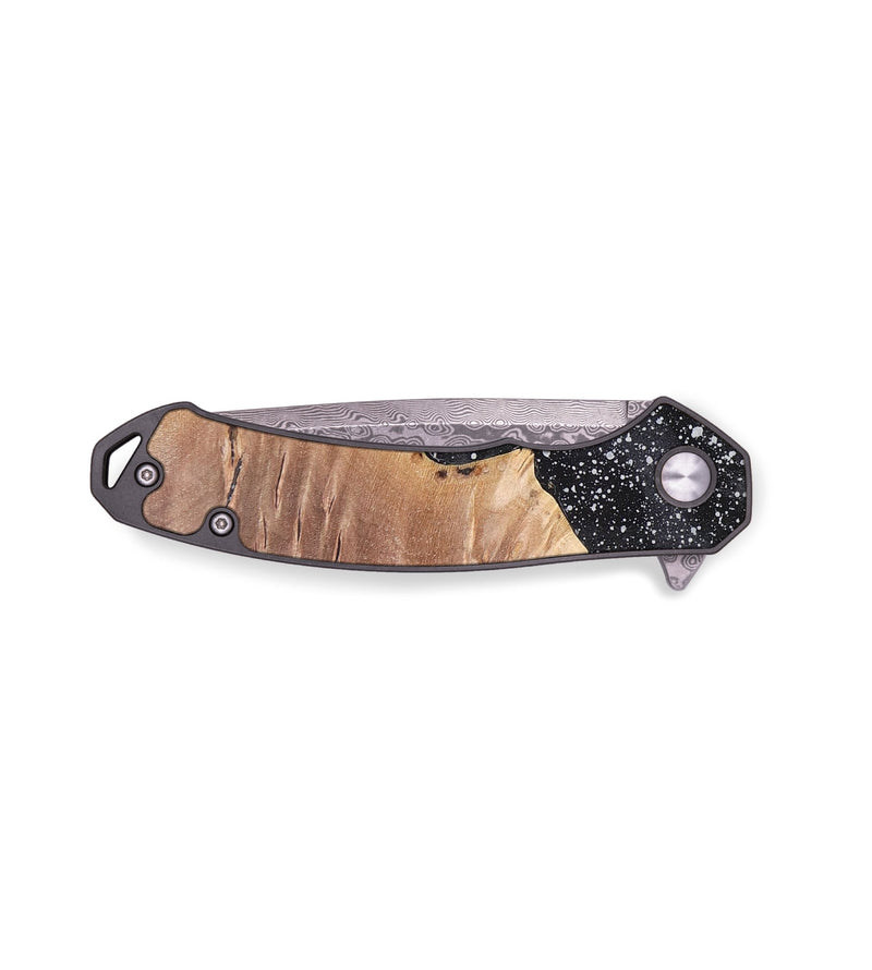 EDC Wood+Resin Pocket Knife - Renee (Cosmos, 695778)