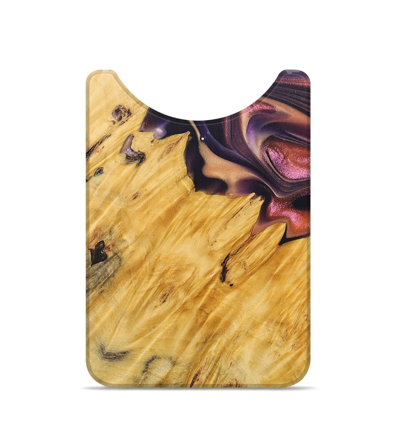 Live Edge Wood+Resin Wallet - Palmer (Purple, 695823)