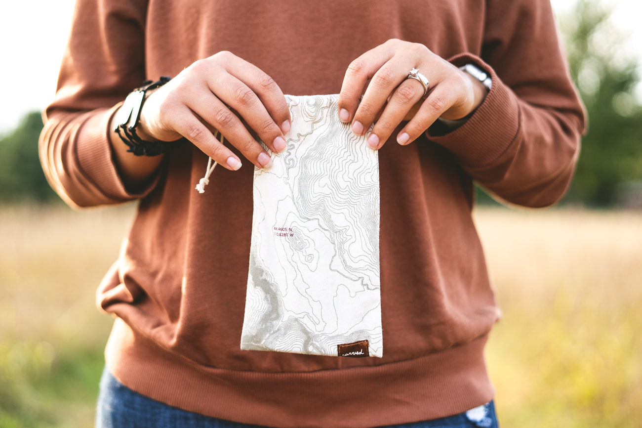 Topographical Canvas Bag Hero Image 1