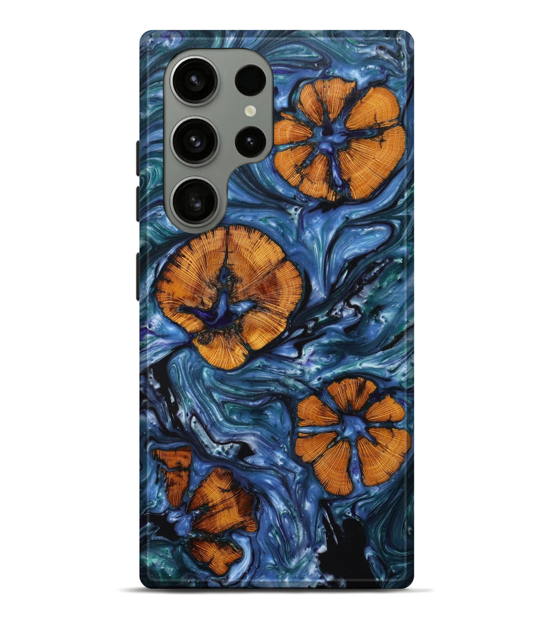 Galaxy S23 Ultra Wood+Resin Live Edge Phone Case - Edwin (Artist Pick, 644696)
