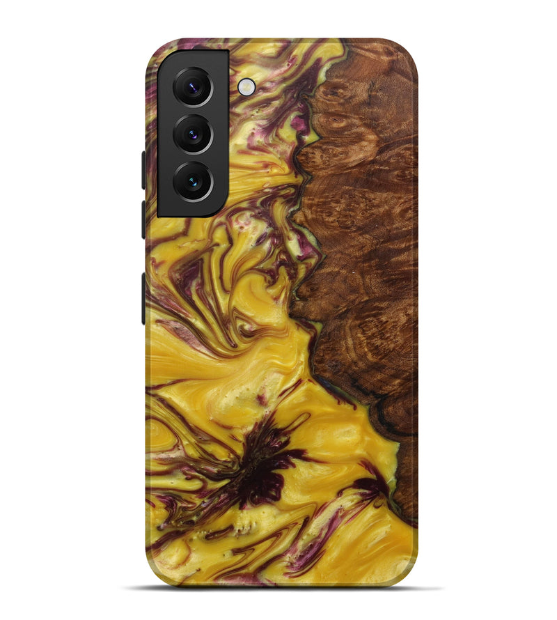 Galaxy S22 Plus Wood+Resin Live Edge Phone Case - Franklyn (Purple, 591439)