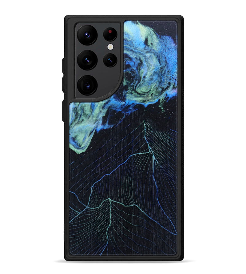 Galaxy S22 Ultra Wood+Resin Phone Case - Norris (Aurora, 618552)