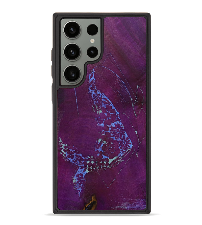 Galaxy S23 Ultra Wood+Resin Phone Case - Savannah (Spring, 642318)