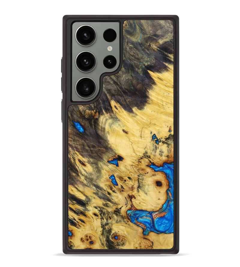 Galaxy S23 Ultra Wood+Resin Phone Case - Bell (Buckeye Burl, 633706)