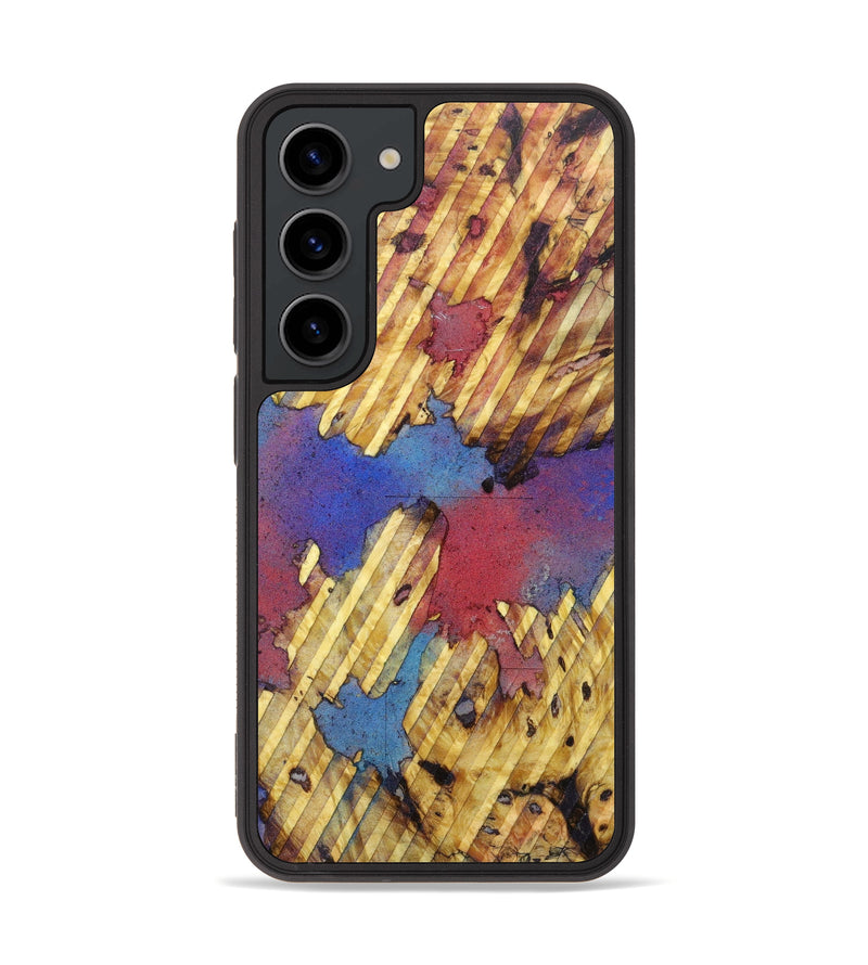 Galaxy S23 Wood+Resin Phone Case - Fabiola (Pattern, 628583)