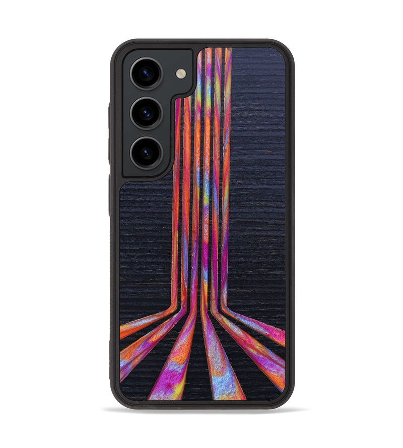 Galaxy S23 Wood+Resin Phone Case - Marce (Retro, 634129)