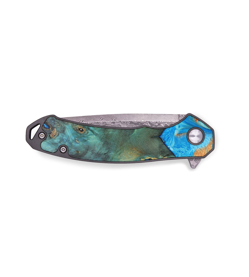 EDC Wood+Resin Pocket Knife - Nadia (Artist Pick, 636436)