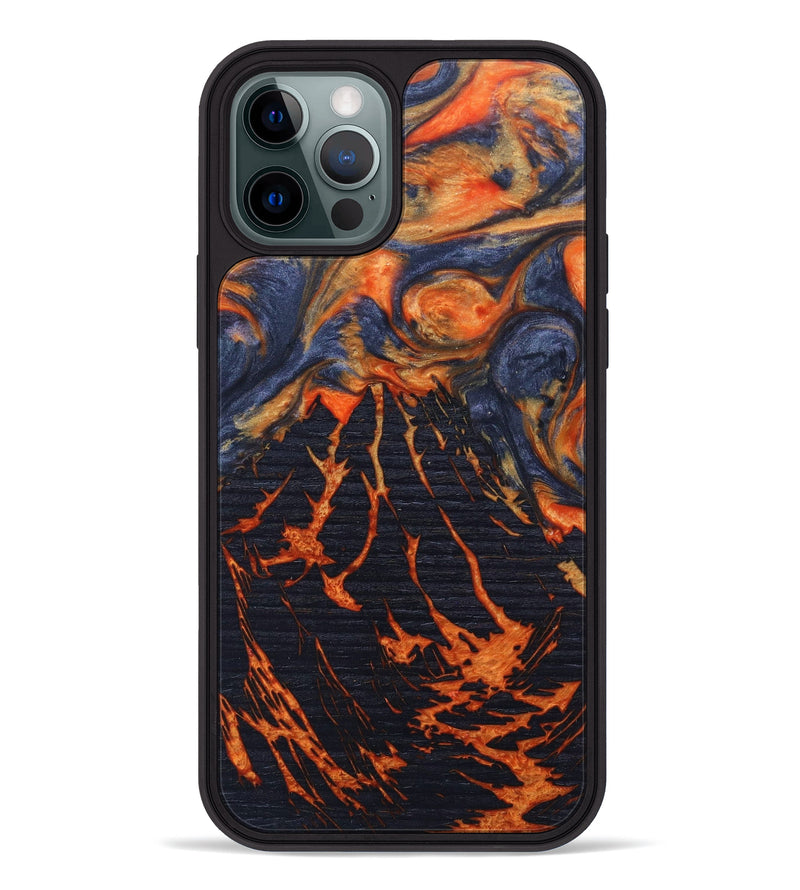 iPhone 12 Pro Wood+Resin Phone Case - Kya (Lava, 627552)