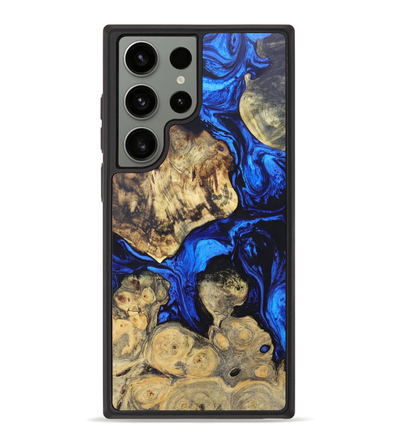 Galaxy S23 Ultra Wood+Resin Phone Case - Kasey (Mosaic, 628125)
