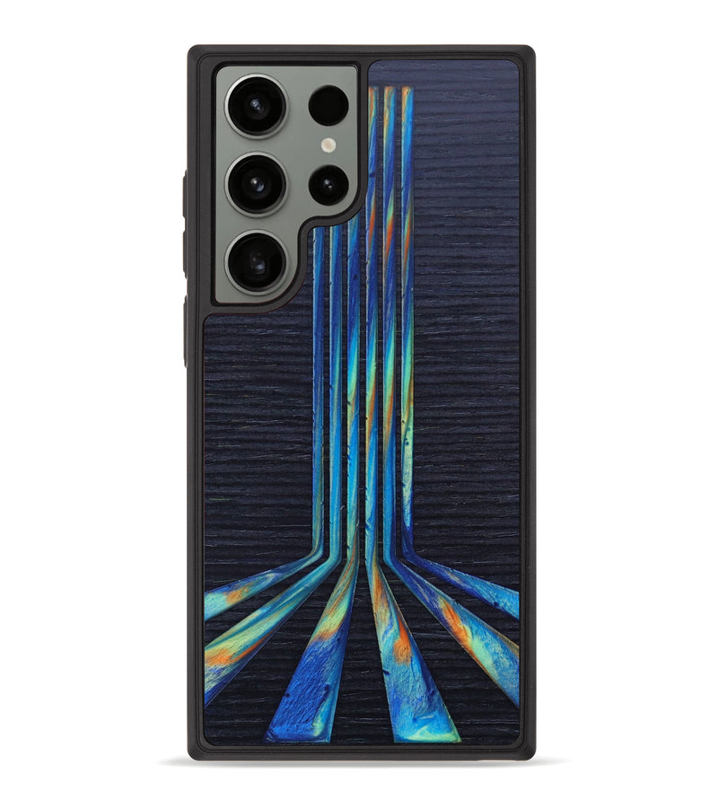 Galaxy S23 Ultra Wood+Resin Phone Case - Barry (Retro, 634838)