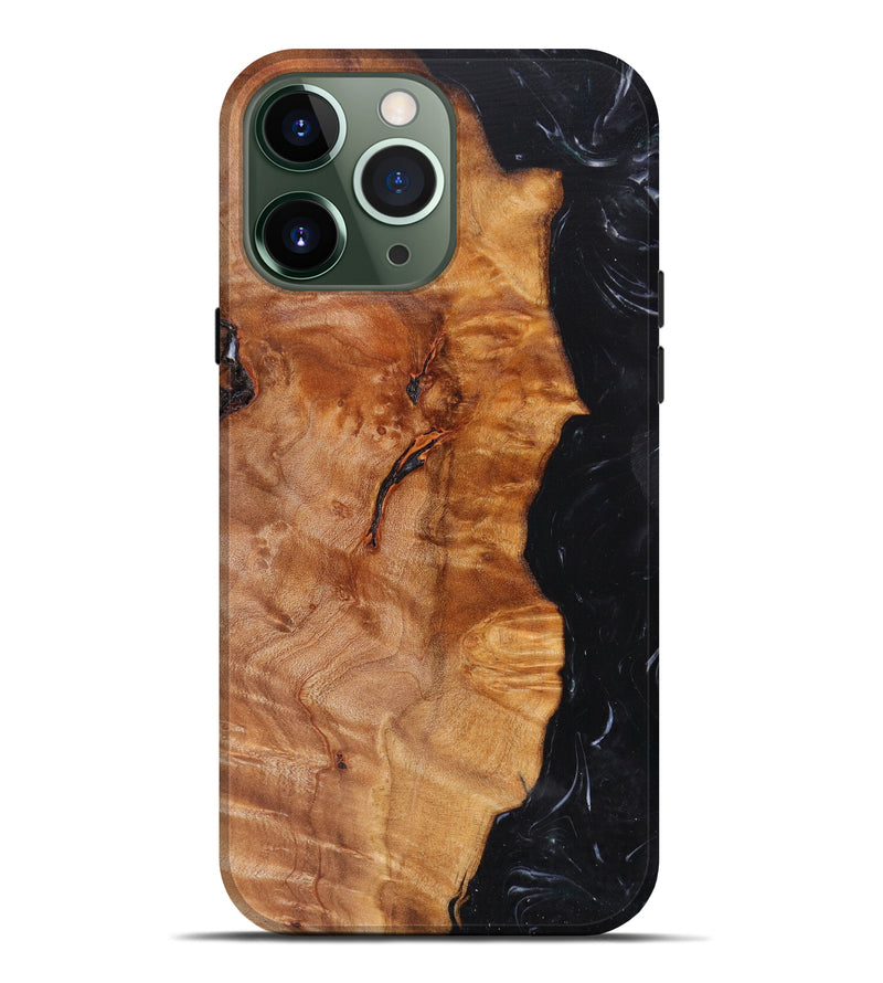 iPhone 13 Pro Max Wood+Resin Live Edge Phone Case - Marcel (Artist Pick, 627210)